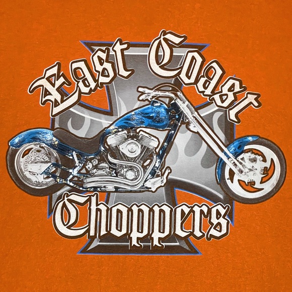 Vintage 90’s east coast choppers motorcycle biker t-shirt. - Picture 3 of 4